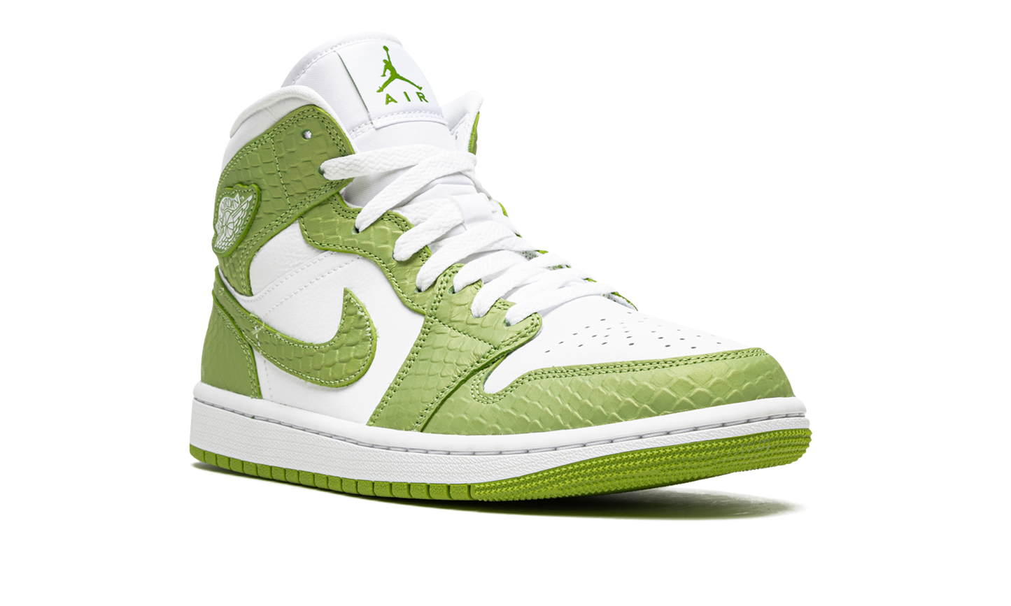 AIR JORDAN 1 MID SE WMNS  Green Python